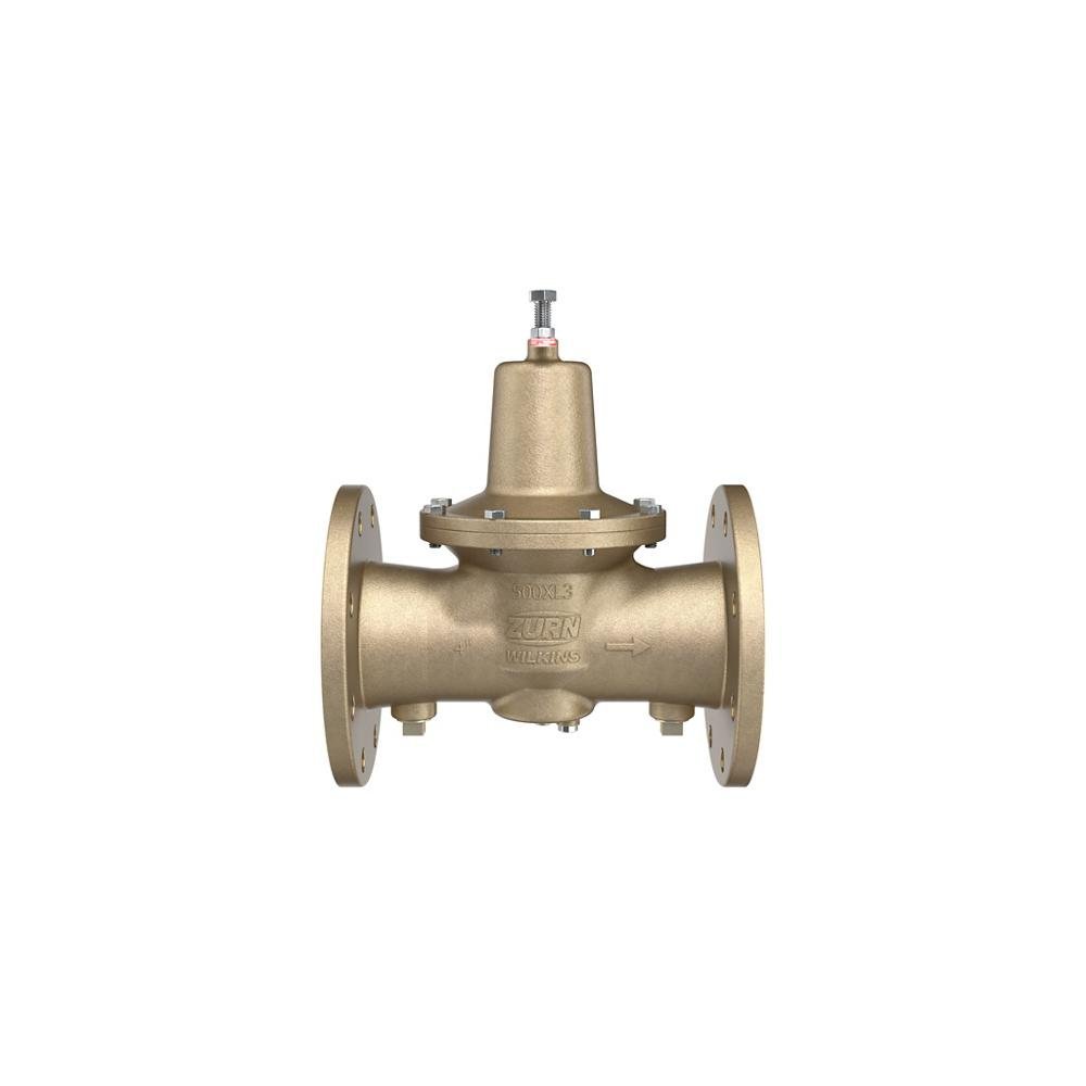 4 - 500XL3FHR4" 500XL3 High Range Pressure Reducing Valve, FlangedZurn