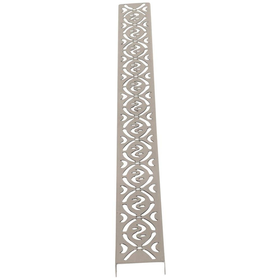 ZS880 - 48 - SG48 - Inch Stainless Streel Trench Drain System with Serenity GrateZurn