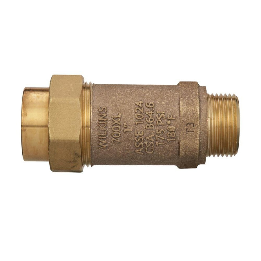 1UFMX1MM - 700XL700XL Dual Check Valve (1" FNTC X 1" MMCT)Zurn