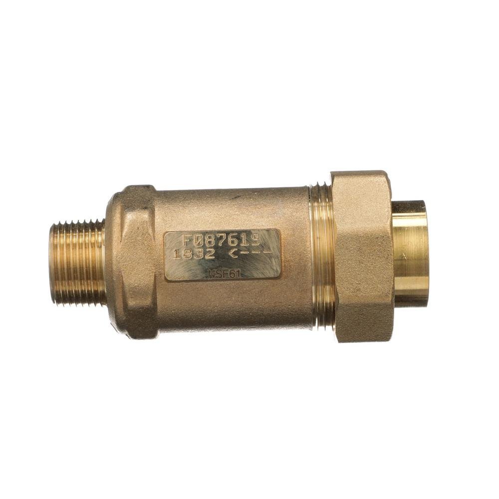 34UFMX34MM - 700XL700XL Dual Check Valve (3/4" FNTC X 3/4" MMCT)Zurn