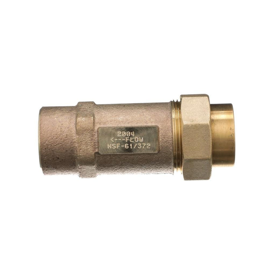1UFX1F - 700XL700XL Dual Check Valve with 1" Female Union Inlet x 1" Female OutletZurn
