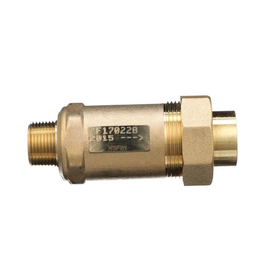 34MX34UF - 700XL700XL Dual Check Valve with 3/4" male inlet x 3/4" union female outletZurn