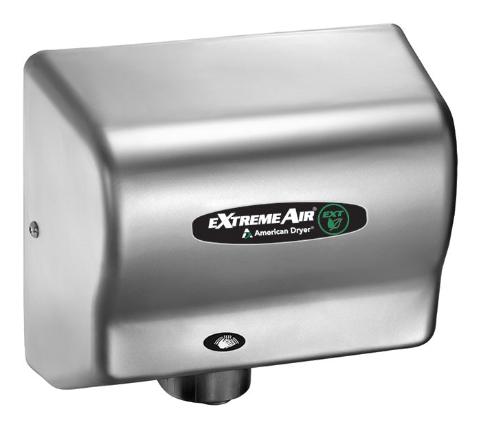 EXT7-SSAmerican Dryer® eXtremeAir® Eco-Friendly, High-Speed, Compact, Energy-Efficient Hand Dryer - Brushed Stainless SteelWorld Dryer