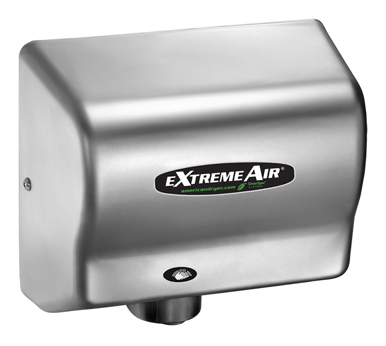 GXT9-SSAmerican Dryer® eXtremeAir® Original High-Speed, Compact, Energy-Efficient Hand Dryer - Brushed Stainless Steel CoverWorld Dryer