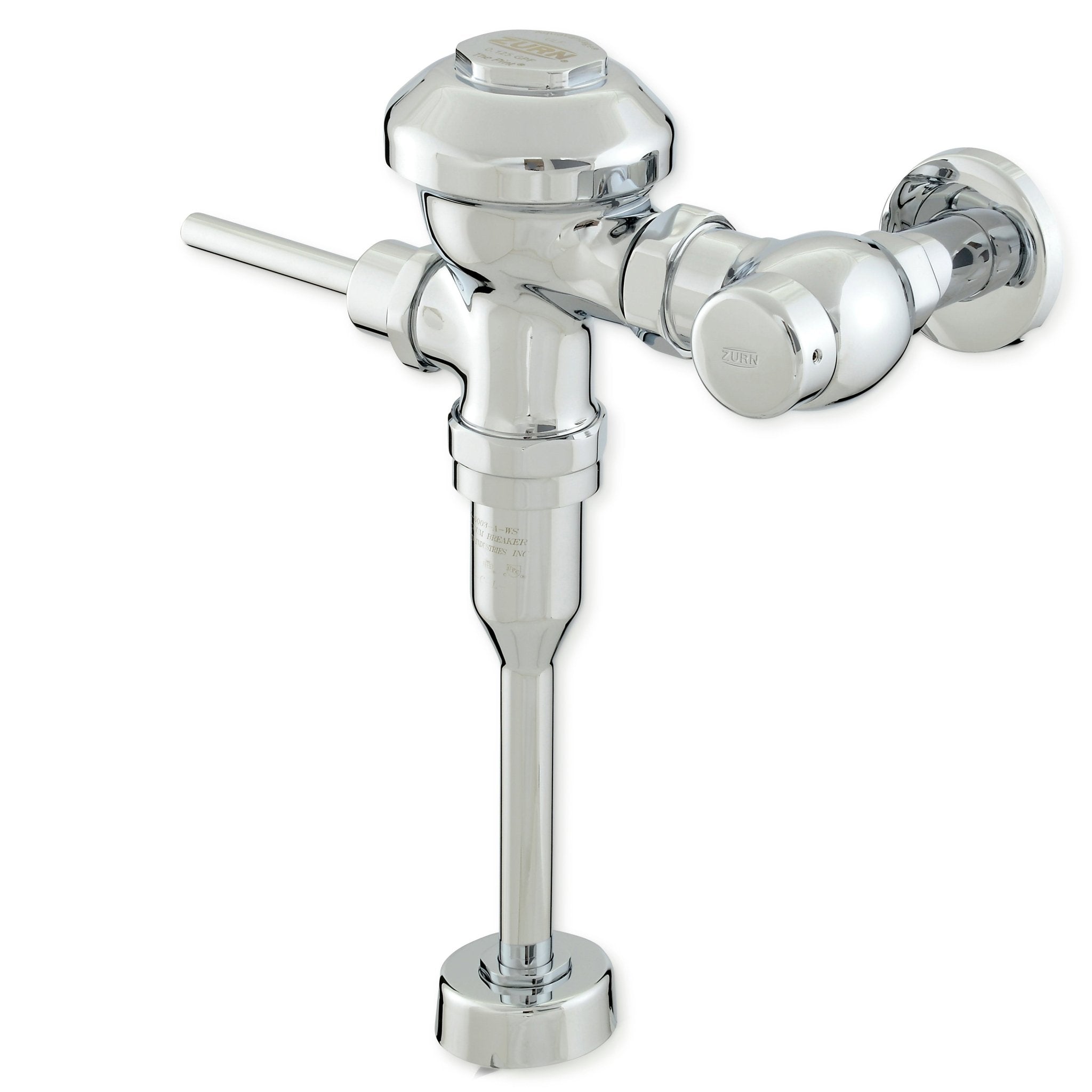 Z6003PL-ULFAquaflush® PL Plus Exposed Manual Flush Valve -0.125 GPF, Sweat Solder Kit, Stop Cap, Cast Wall Flange w/ Set ScrewZurn