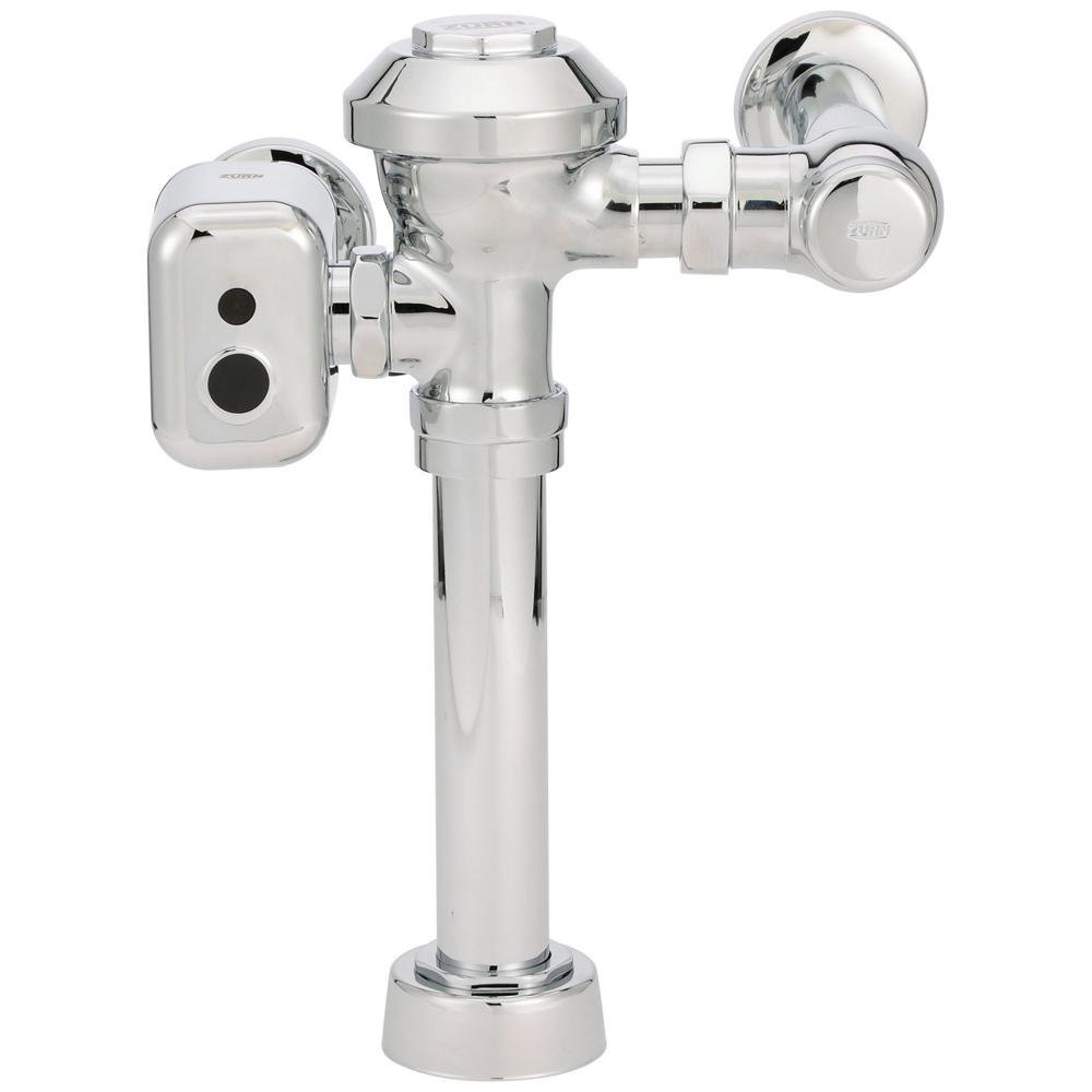 ZEMS6003PL - WS1 - ISAquaFlush® Plus ZEMS Exposed Sensor Hardwired Diaphragm Flush Valve with 1.0 gpf and 3/4" Top Spud in ChromeZurn