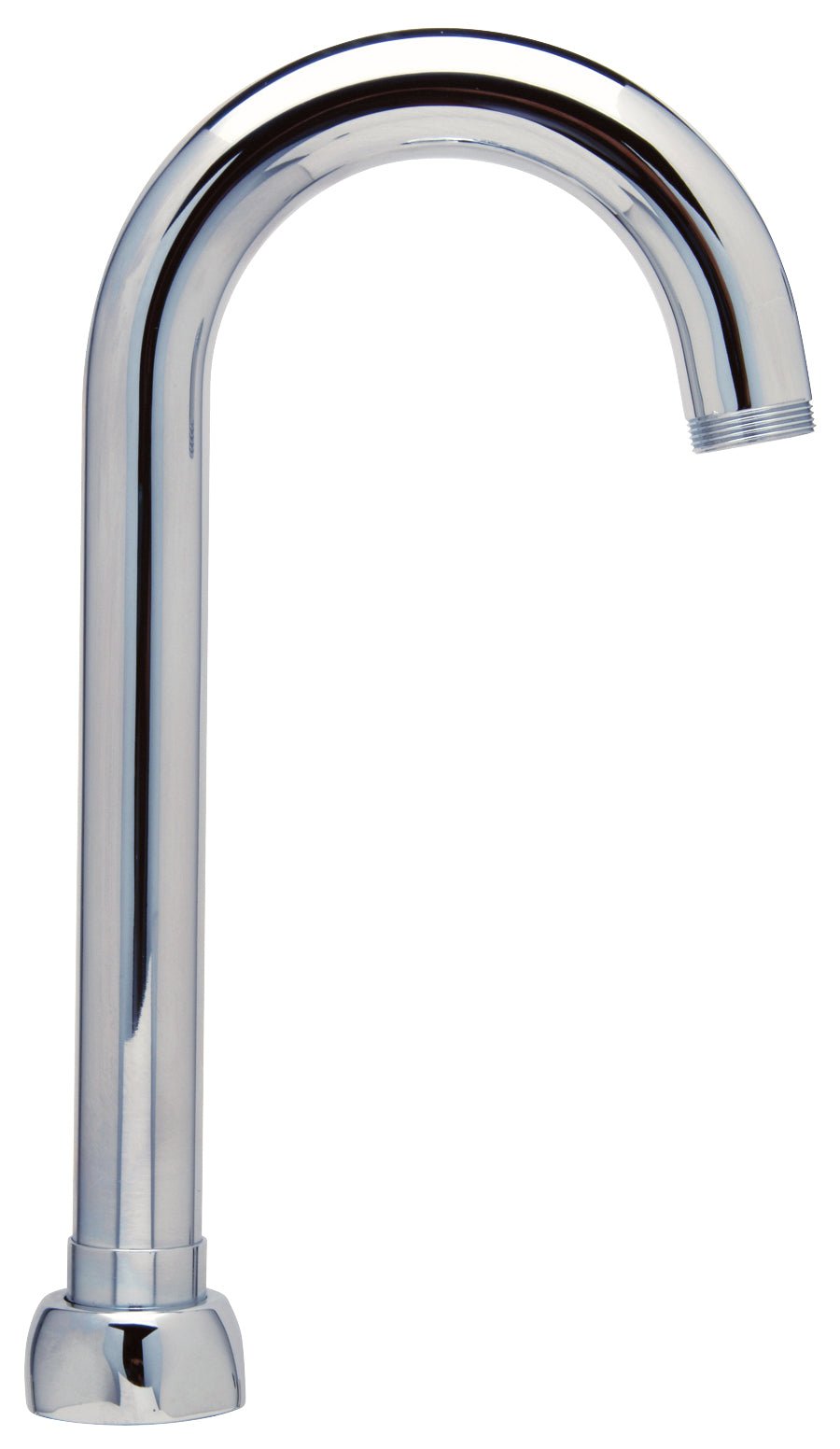 G67851AquaSpec® 3 1/2" Rigid or Swing Centerline Gooseneck Spout (Spout "A"), Chrome-Plated Lead-Free Brass, Male Outlet ThreadsZurn