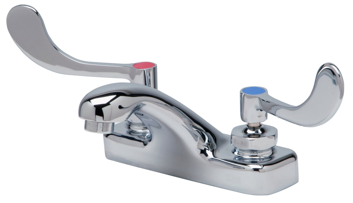 Z81104-XL-3MAquaSpec® 4" Centerset Faucet, 4" Integral Spout, 0.5 gpm Vandal-Resistant Pressure-Comp Aerator, 4" Wrist Blade HandlesZurn