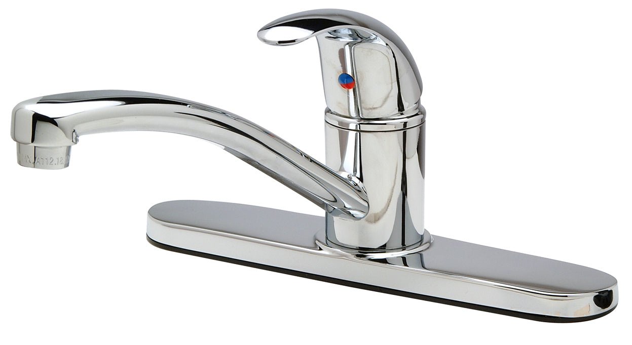 Z7870C-XLAquaSpec® 8" Single Control Kitchen Faucet, Deck-Mount 9 3/8" Swing Spout, Lever Handle, 2.2 gpm Aerator, Lead-FreeZurn