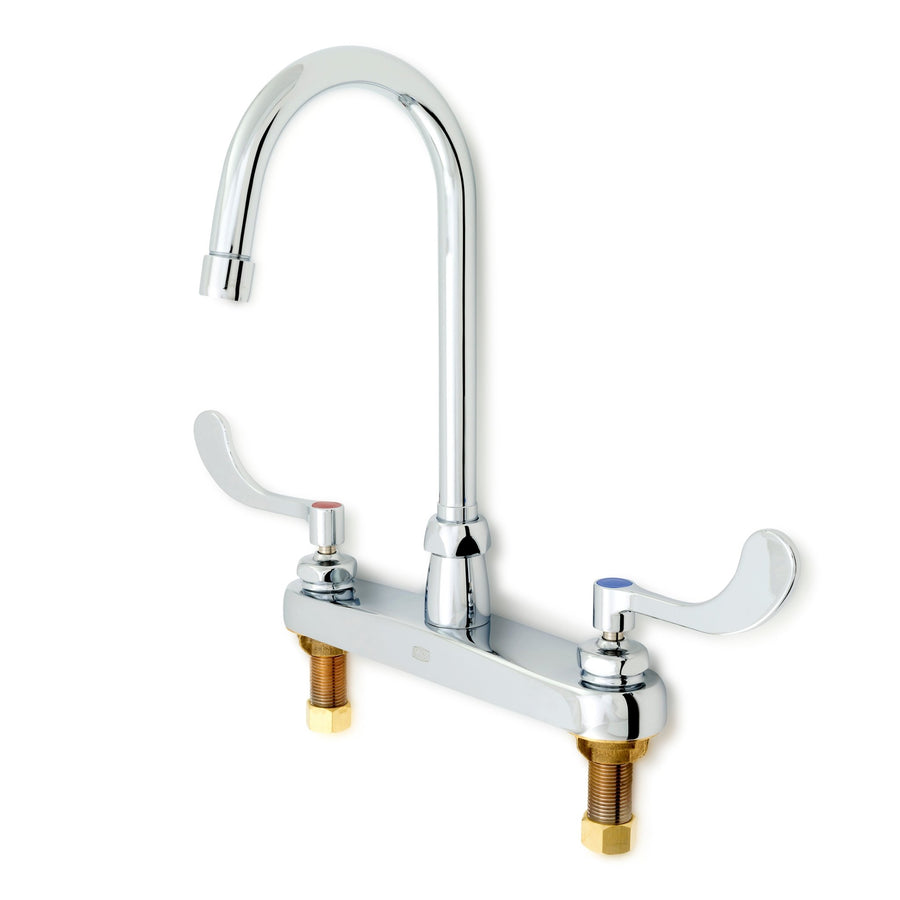 Z871B4-XL-3FAquaSpec Gooseneck Faucet, 0.5 GPM Vandal-Resistant, Pressure-Compensating Aerator, 5 3/8-in. Spout, 4-in. Wrist Blade HandlesZurn