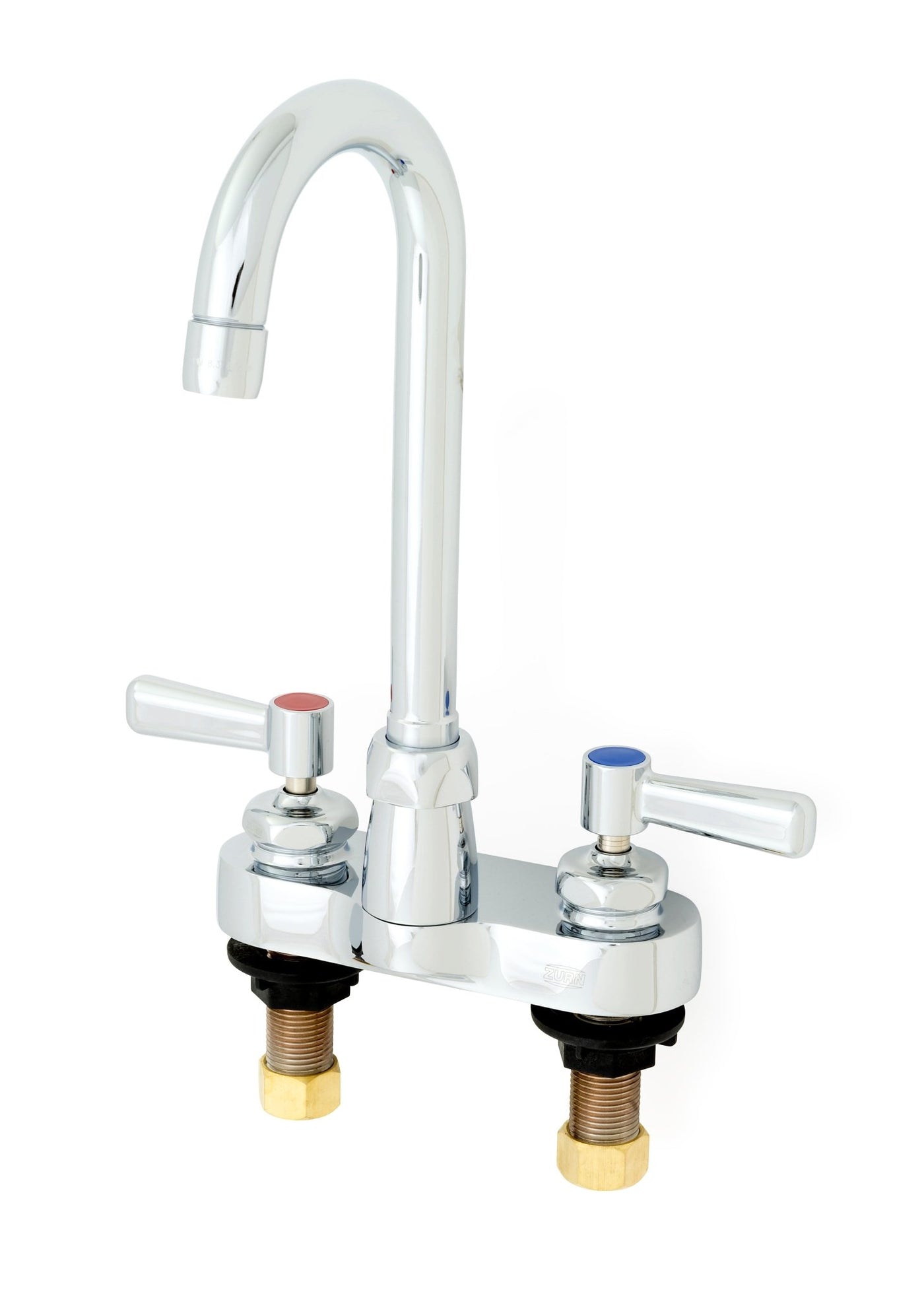 Z812A1-XLAquaSpec® Gooseneck Faucet, 4" Centerset, 3 ½" Spout, 2.2 gpm Pressure-Compensating Aerator, Lever HandlesZurn