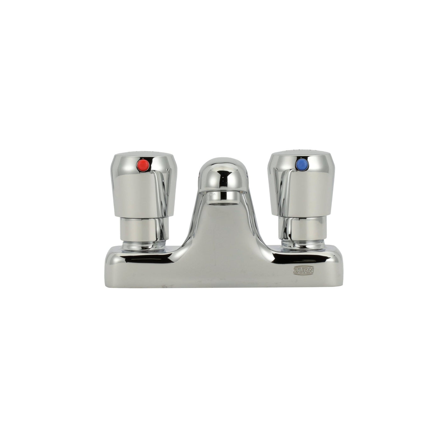 Z86500-XLAquaSpec Metering Faucet, Deck Mount with 1.0 GPM Spray Outlet, 4-1/4 in. Spout, Push-Button Handles -ChromeZurn