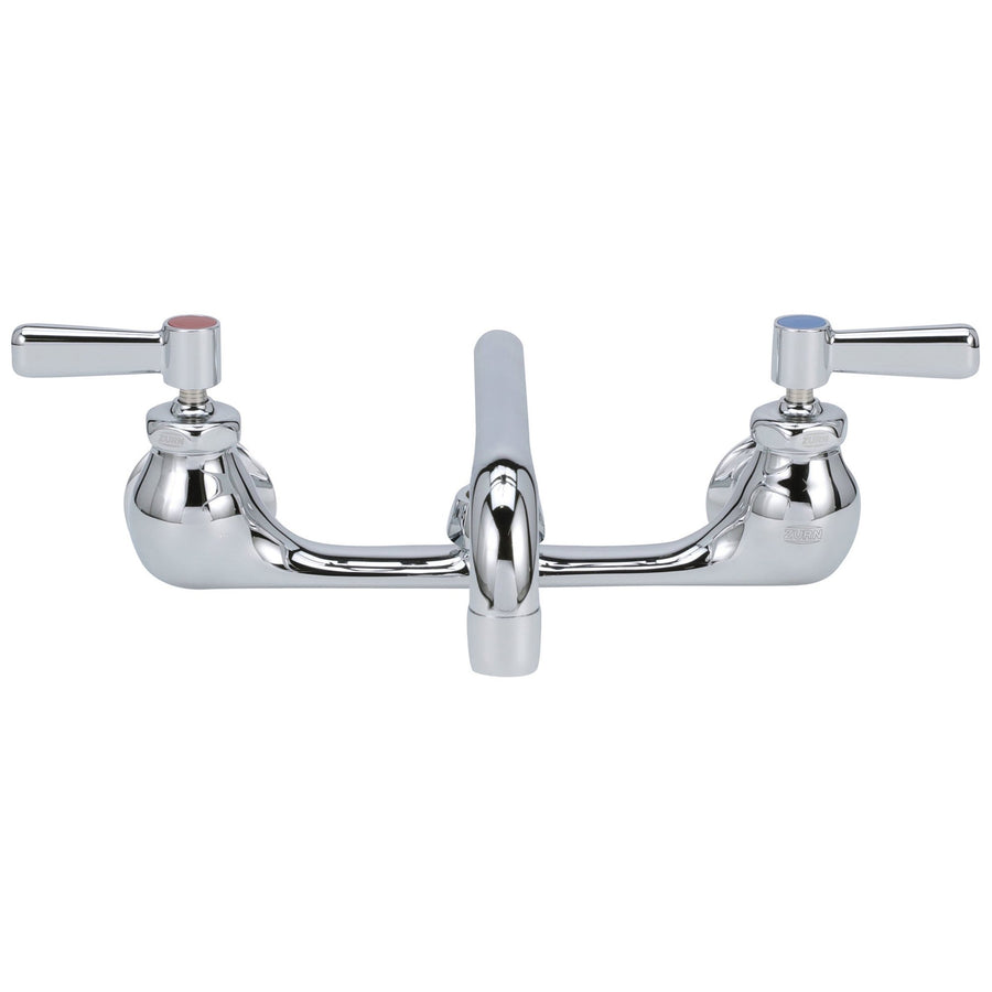 Z842H1-XLAquaSpec® Wall-Mount Sink Faucet with 12" Tubular Swing Spout, Lever Handles, 2.2 gpm Pressure-Compensating AeratorZurn