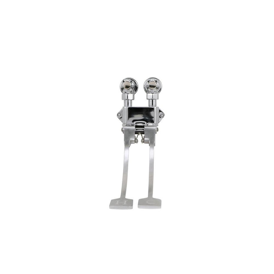Z85500 - XL - WMAquaSpec® Wall - Mounted Double Foot - Pedal Mixing Valve, Self - Closing, Lead - Free, Polished ChromeZurn