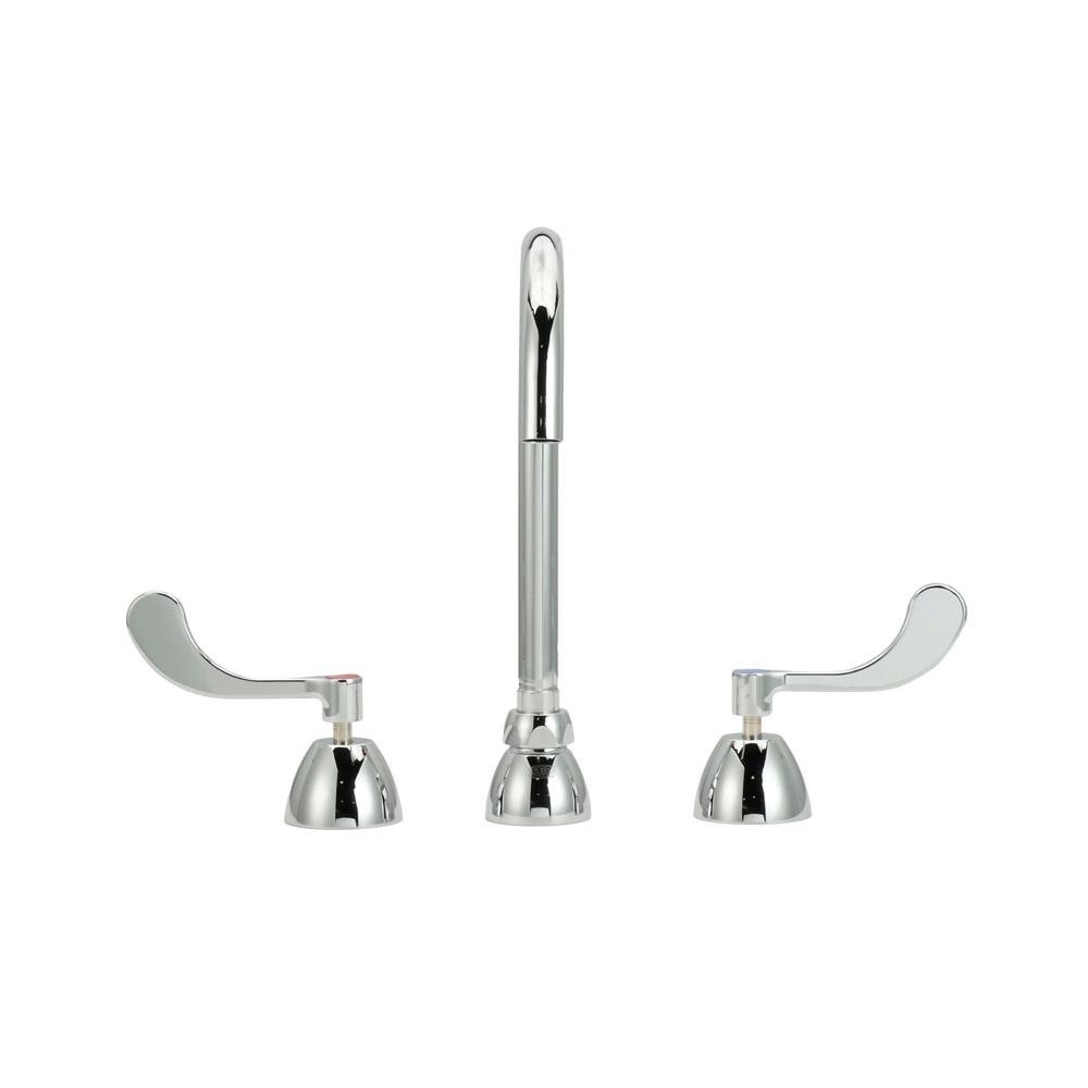 Z831B4 - XL - FCAquaSpec Widespread Gooseneck Faucet, 5 3/8 - in. Spout, 2.0 GPM Lamir Flow in Spout Base, 4 - in. Wrist Blade HandlesZurn