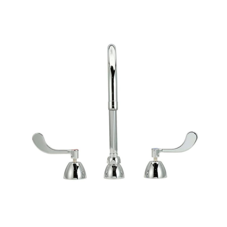 Z831C4 - XLAquaSpec® Widespread Gooseneck Faucet, 8" Spout, 2.2 gpm Pressure - Compensating Aerator, 4" Wrist Blade HandlesZurn