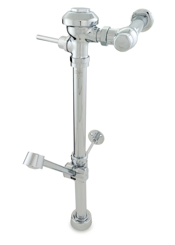 Z6000AV - WS1 - BWNAquaVantage® AV Exposed Manual Diaphragm Flush Valve - 1.6 gpf, Bedpan Washer Assembly, 26 - 1/2” Rough - in in ChromeZurn