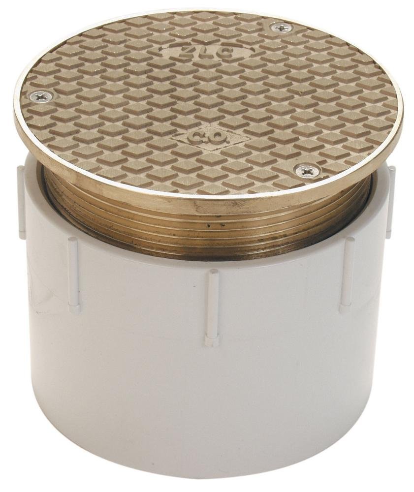 CO2450 - AB3CO2450 Adjustable Floor Cleanout, Nickel Top, 3" ABSZurn
