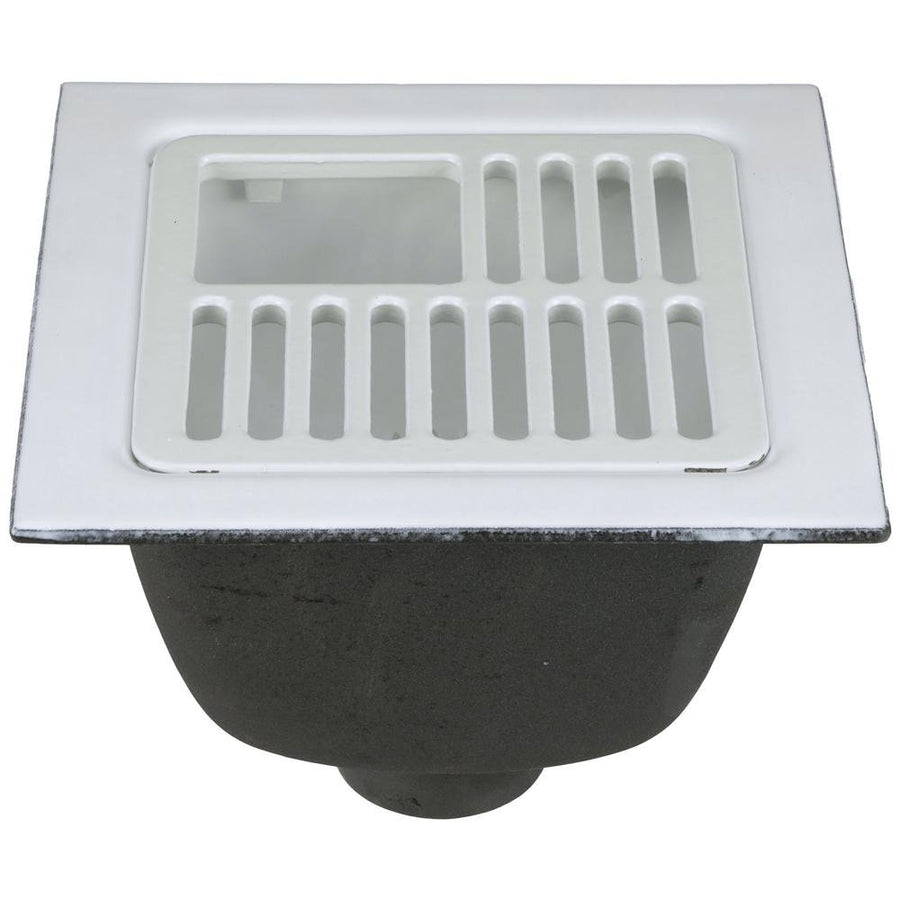 FD2375 - NH3 - TFD2375 12"x12" Floor Sink Body & Dome Strainer, 6" Sump Depth, 3" No - Hub, with 3/4 GrateZurn