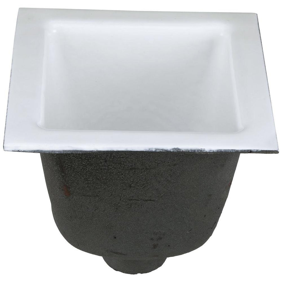 FD2376 - NH3FD2376 12"x12" Floor Sink Body & Dome Strainer, 8" Sump Depth, 3" No - HubZurn