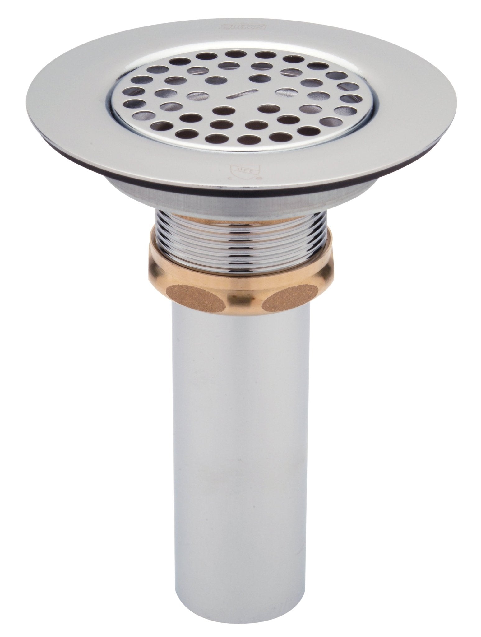 Z8739-PCFlat Grid Sink Strainer with Wide Top for 3" Drain Openings, Chrome-Plated BrassZurn