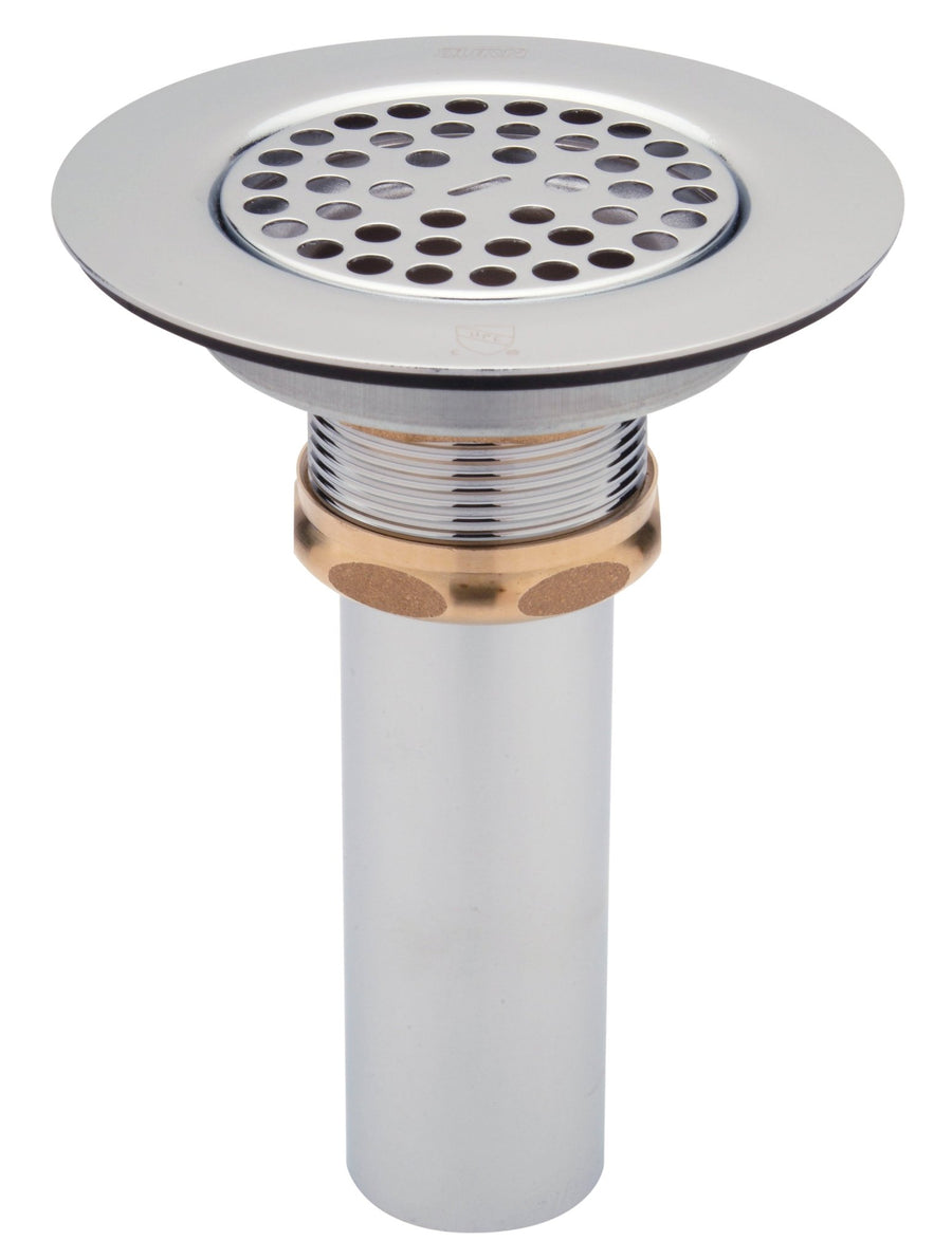 Z8739-PCFlat Grid Sink Strainer with Wide Top for 3" Drain Openings, Chrome-Plated BrassZurn