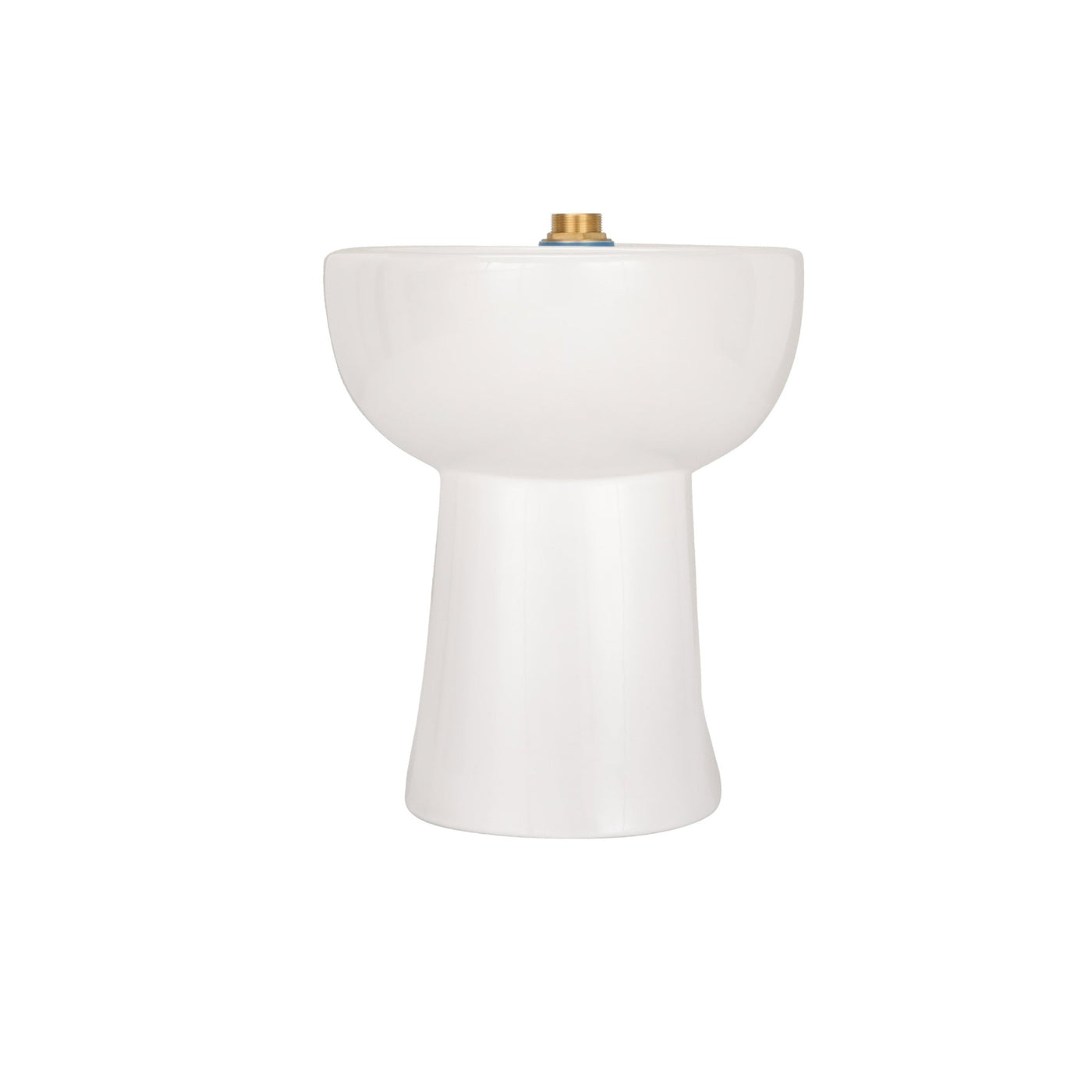 Z5665-BWL1Floor-Mount Siphon-Jet Toilet Bowl, Top Spud, Bottom Outlet, Elongated, ADA Height, Vitreous ChinaZurn