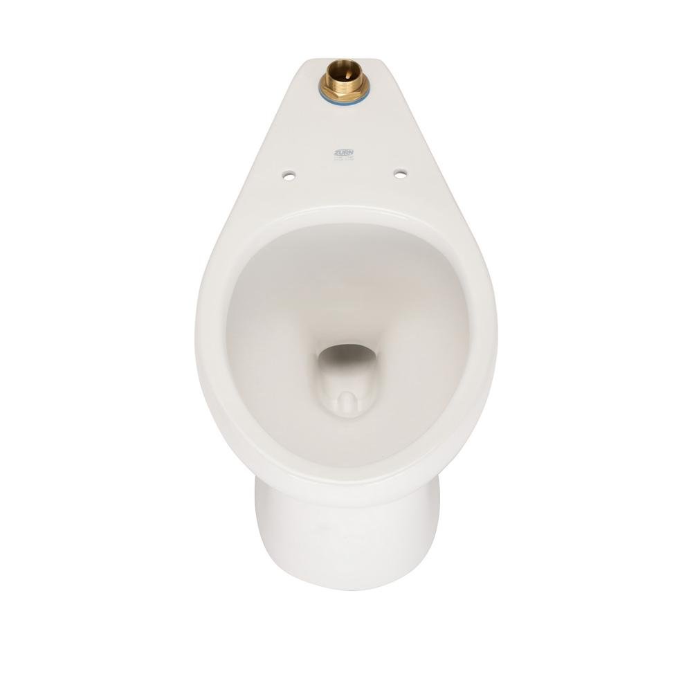Z5655 - BWL1Floor - Mount Siphon - Jet Toilet Bowl, Top Spud, Bottom Outlet, Elongated, ZurnSHIELD™, Std Height, Vitreous ChiZurn