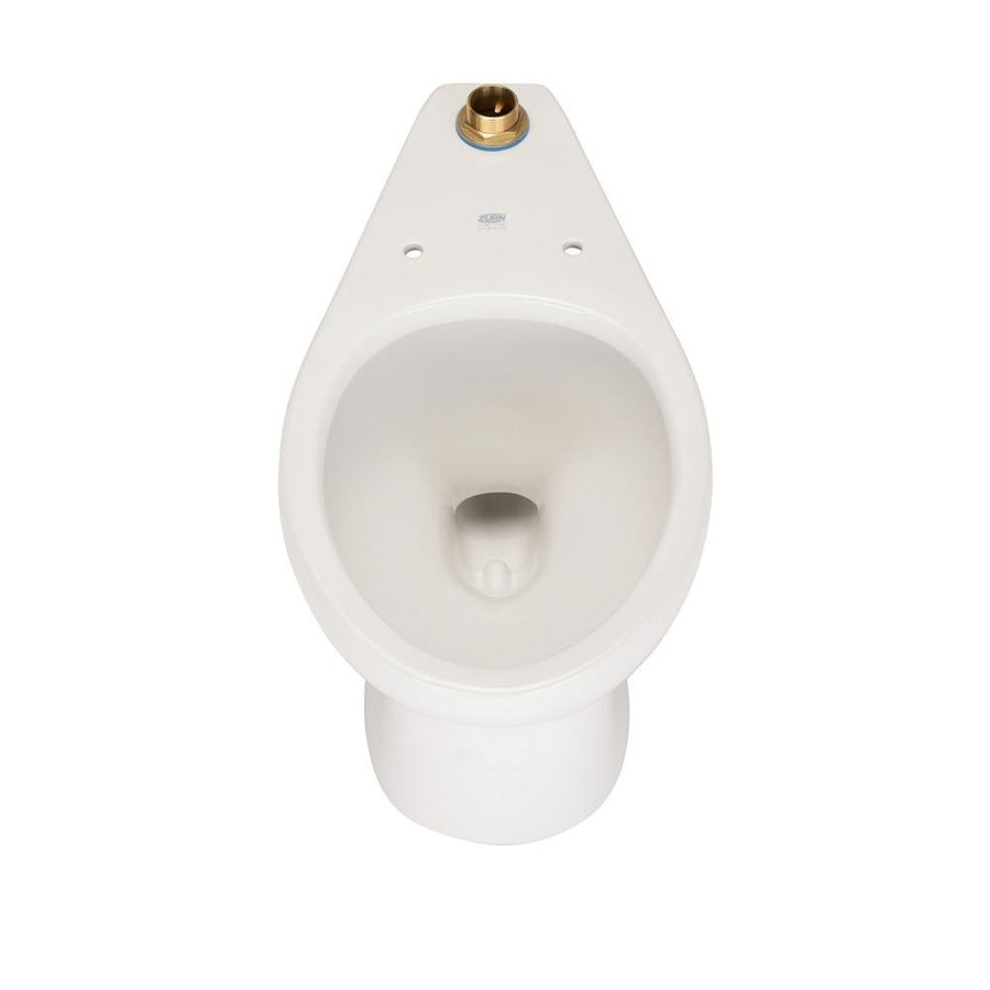 Z5655 - BWL1Floor - Mount Siphon - Jet Toilet Bowl, Top Spud, Bottom Outlet, Elongated, ZurnSHIELD™, Std Height, Vitreous ChiZurn