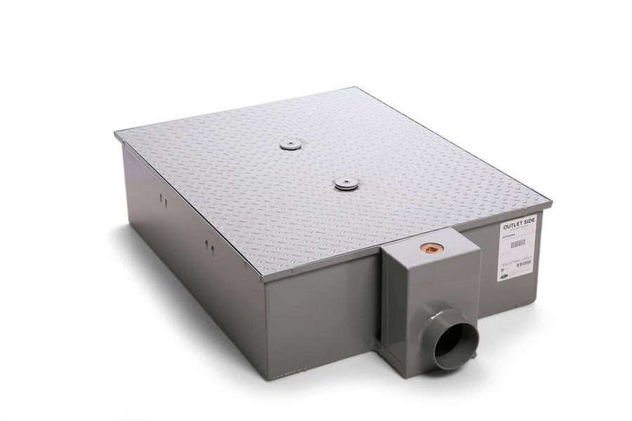 GT2701 - 35 - 4NHGT2701 4" No - Hub Low Profile Grease Trap with Flow Control, 35 GPMZurn