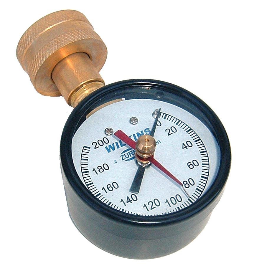 HGI - 25Hose Bibb Pressure GaugeZurn