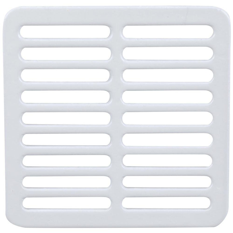 JP2375 - FJP2375 12" Full Floor Sink Grate, Emeled Cast Iron, FullZurn