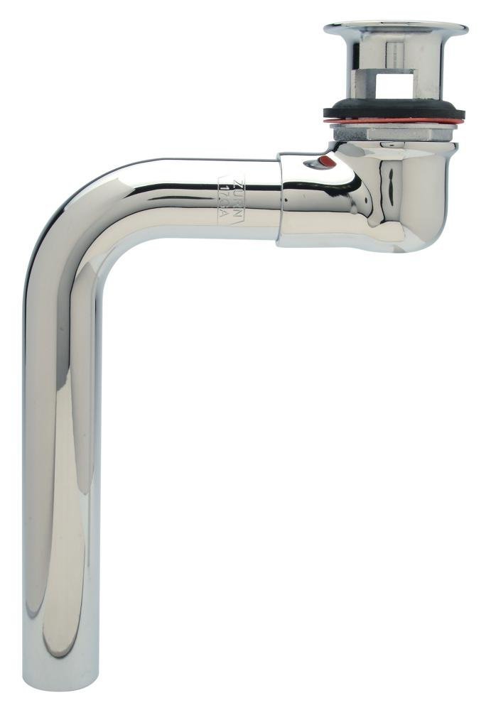 Z8746 - PCOpen - Grid Offset Lavatory Drain Strainer, 17 - Gauge 1 1/4” x 8 3/4” Tailpiece, Chrome - Plated Cast BrassZurn