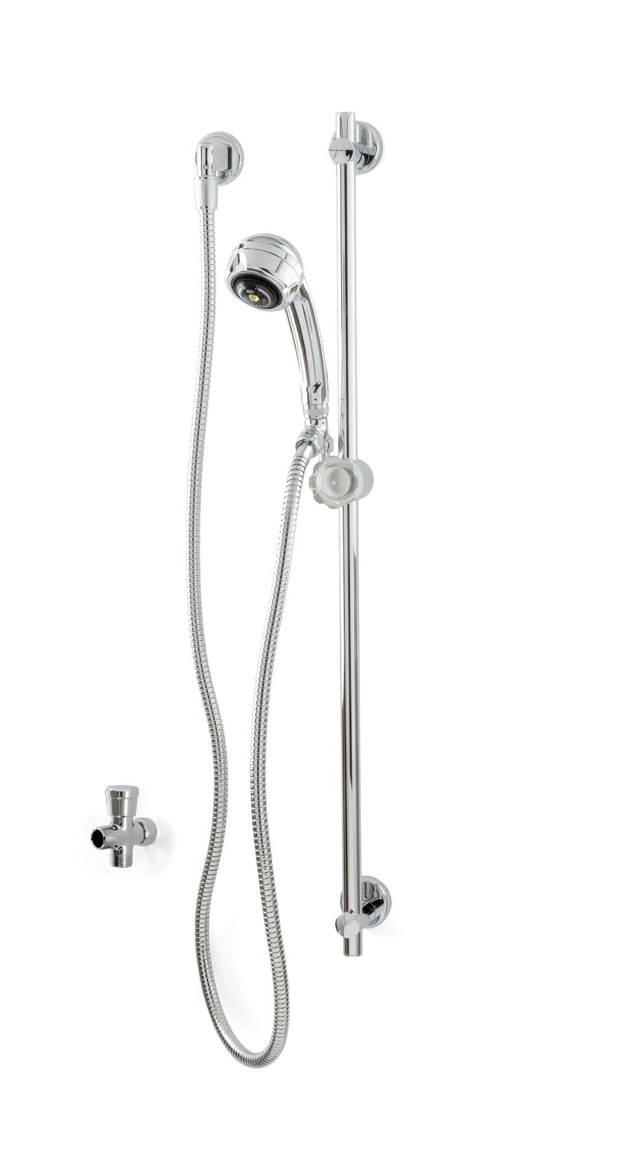 Z7000-HW11Temp-Gard® Hand/Wall Shower with Supply Elbow, Flange, 60" Hose, and 30" Slide Bar in ChromeZurn