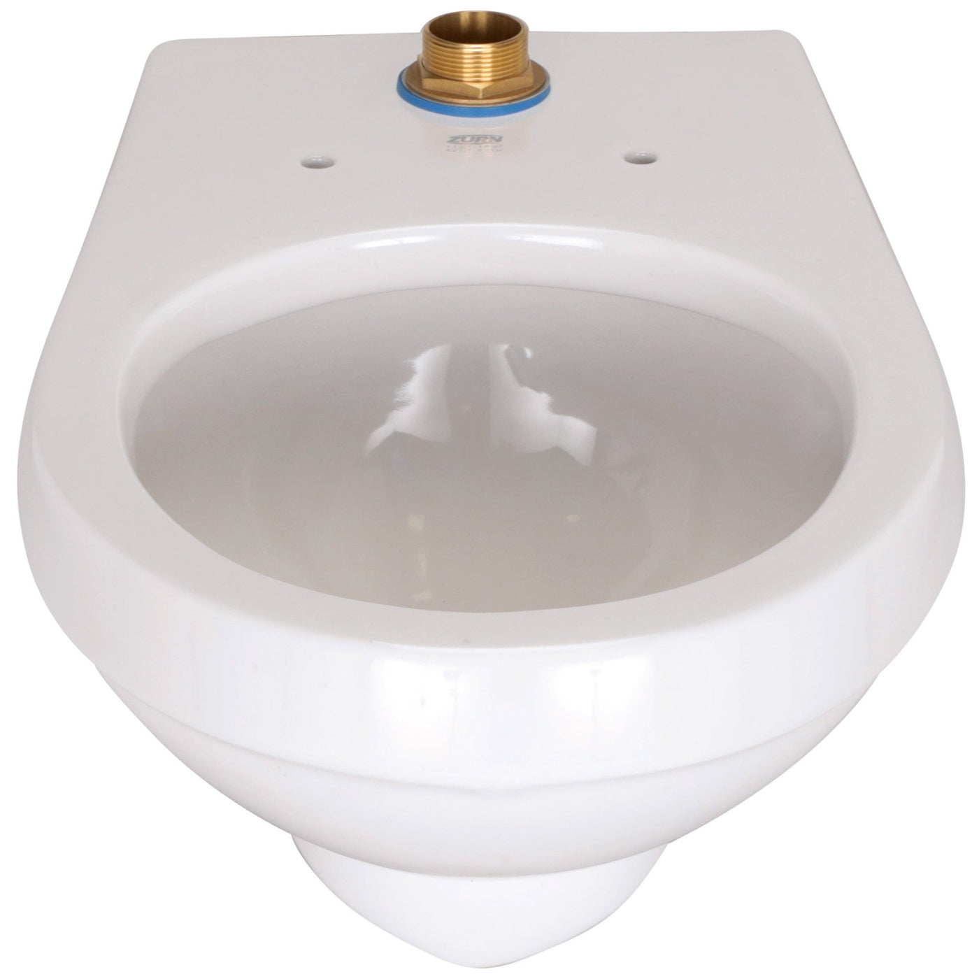 Zurn Z5615-BWL-AMWall-Hung Siphon-Jet Toilet Bowl, Elongated, Top Spud, ZurnSHIELD™, White Vitreous China