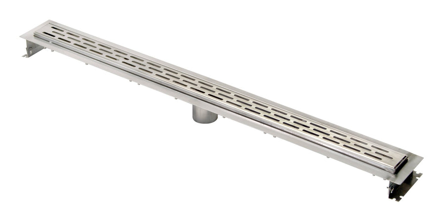 ZS880-40ZS880 Stainless Steel Trench Drain System, 40" with Slotted GrateZurn