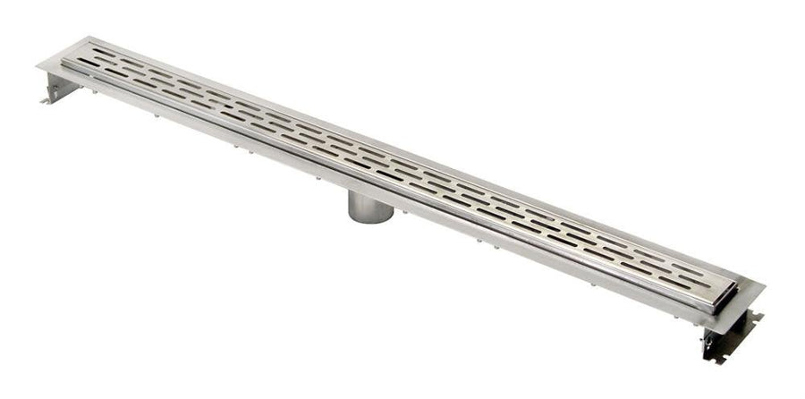 ZS880 - 40ZS880 Stainless Steel Trench Drain System, 40" with Slotted GrateZurn