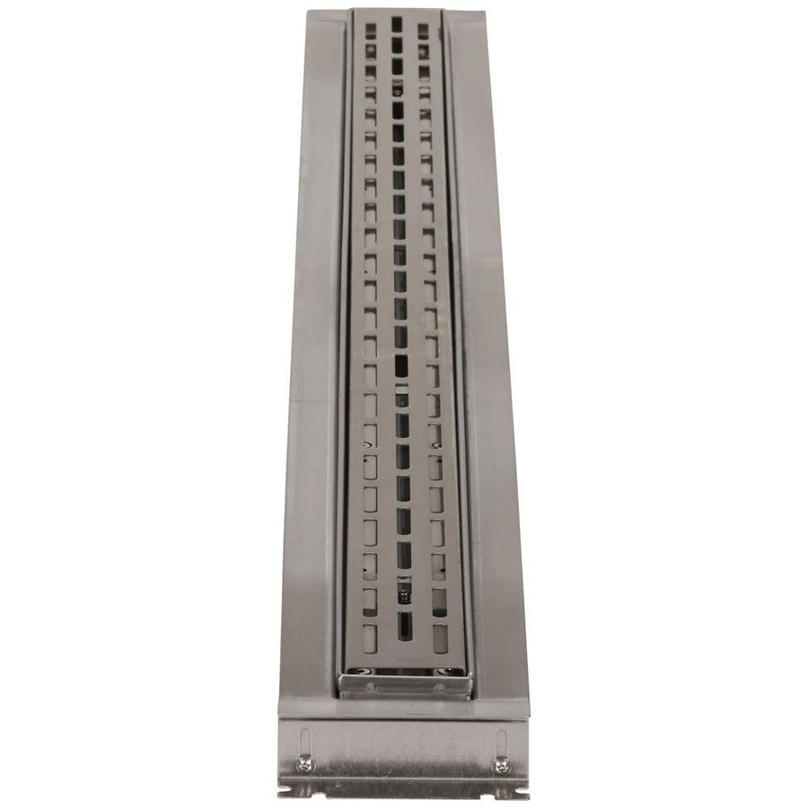 ZS880 - 48ZS880 Stainless Steel Trench Drain System, 48" with Slotted GrateZurn