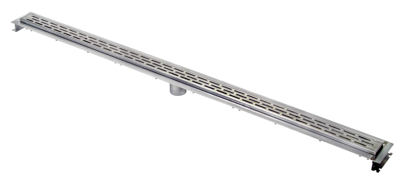 ZS880-60ZS880 Stainless Steel Trench Drain System, 60" with Slotted GrateZurn