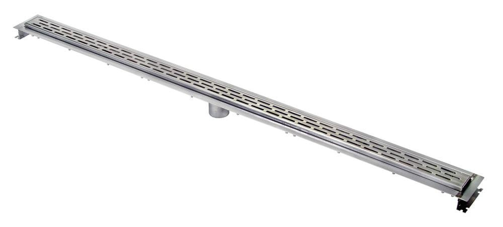 ZS880 - 60ZS880 Stainless Steel Trench Drain System, 60" with Slotted GrateZurn