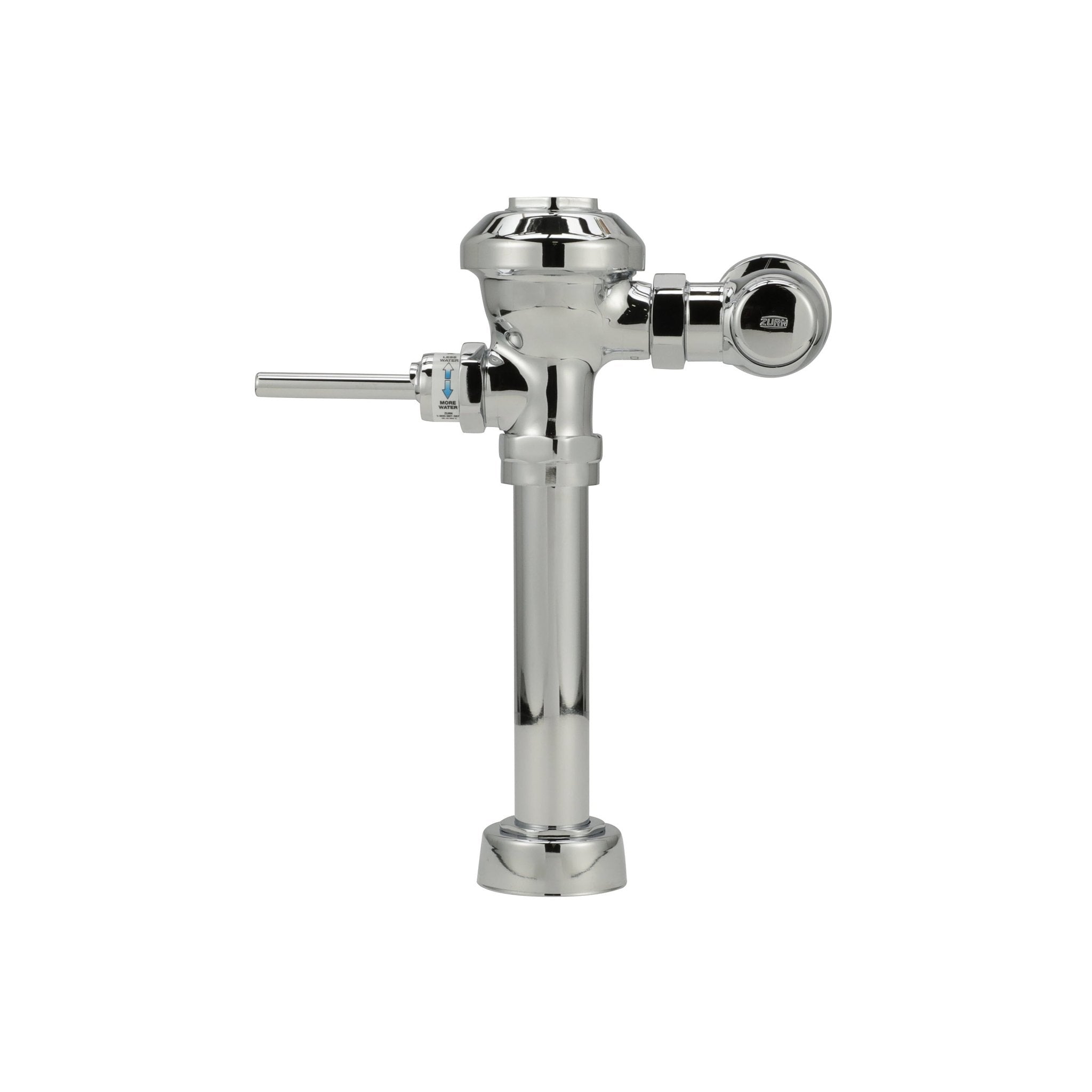 Z6000AV-WS1-DFZurn AquaVantage® AV Exposed Manual Diaphragm Flush Valve with 1.6/1.1 GPF Dual-Flush Function in ChromeZurn