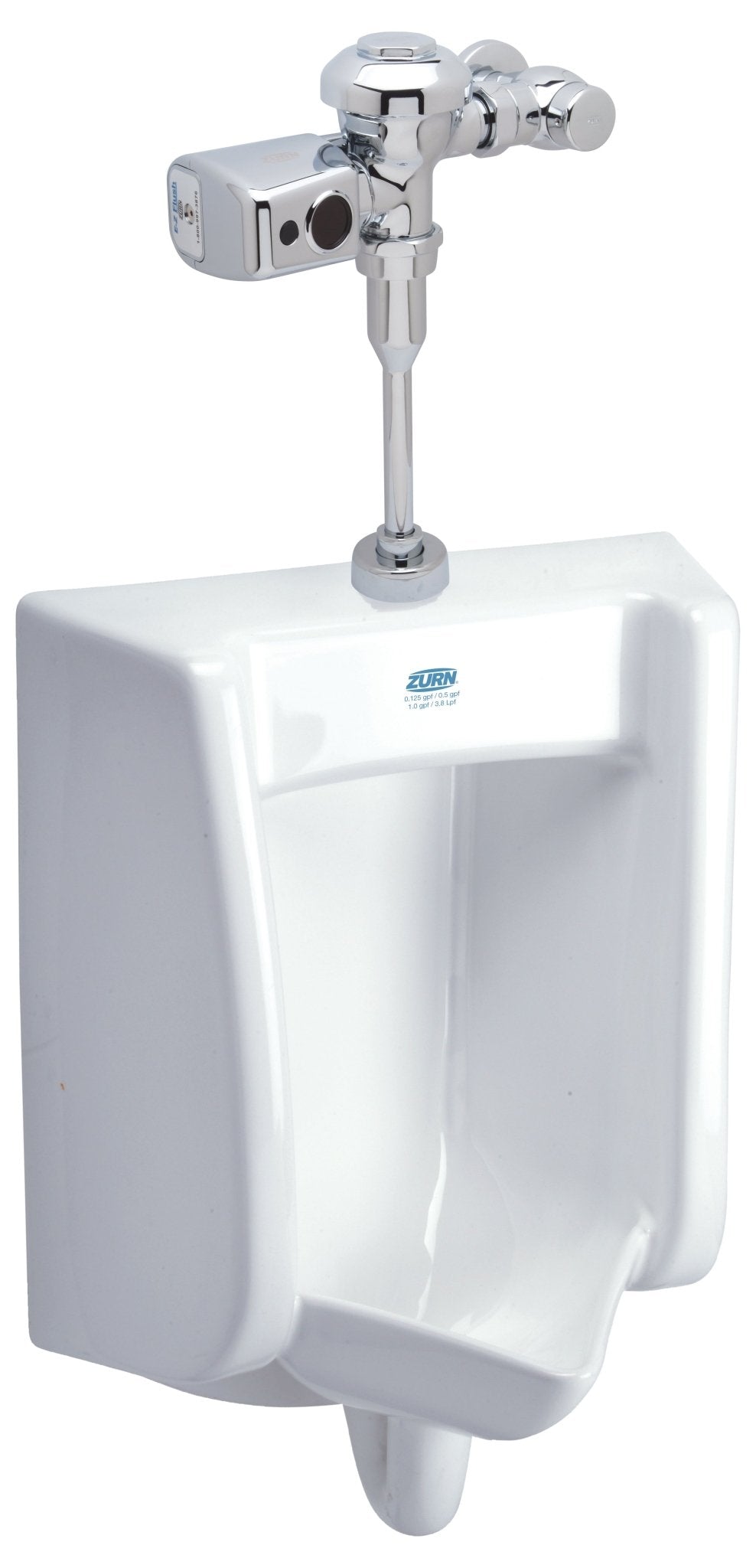 Z.UR1.SZurn One Battery Powered Sensor Urinal System with 0.125 GPF Flush ValveZurn