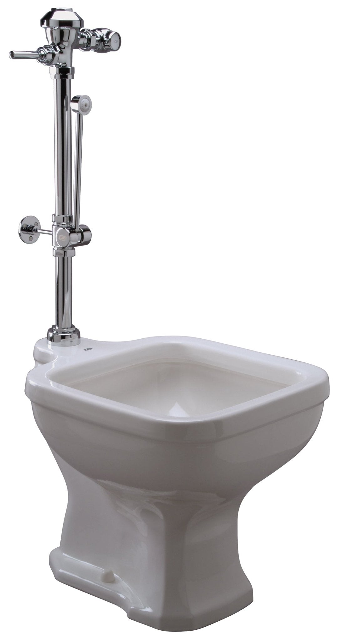 Z.CS1.MZurn One Manual Floor Mounted Service Sink System with 3.5 GPF Flush Valve with Bedpan WasherZurn