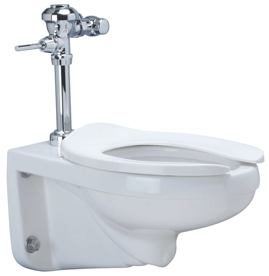 Z.WC4.MZurn One Manual Floor Mounted Toilet System with 1.28 GPF Flush ValveZurn