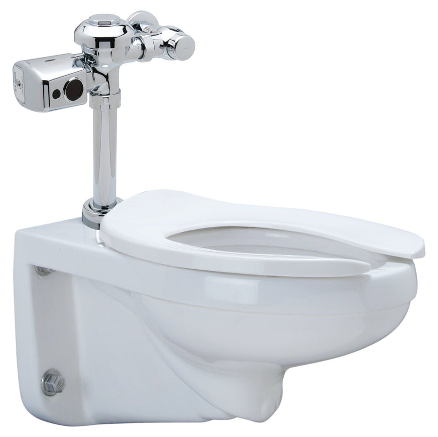 Z.WC2.SZurn One Sensor Wall Hung Toilet System with 1.28 GPF Battery Powered Flush ValveZurn