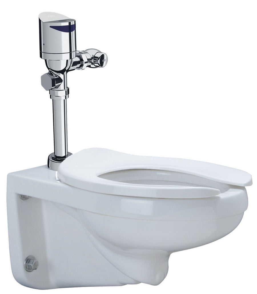 Z.WC1.S.TMZurn One Sensor Wall Hung Toilet System with Top Mount 1.1 GPF Battery Powered Flush ValveZurn