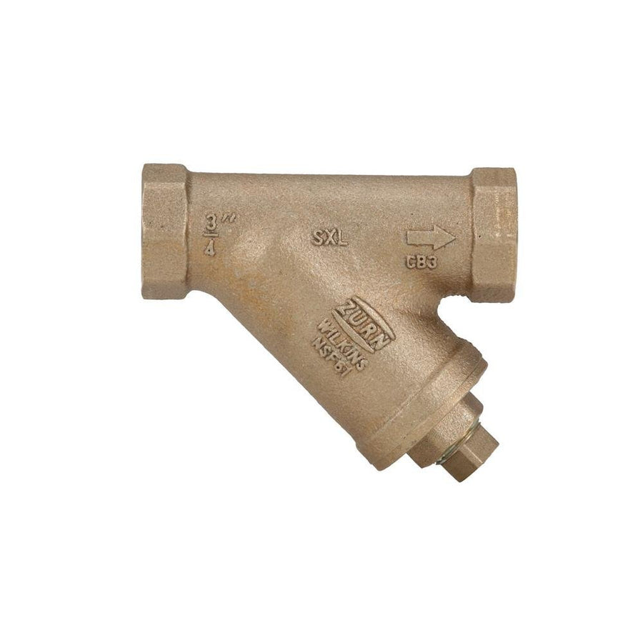 34 - SXLZurn Wilkins 34 - SXL 3/4" SXL Cast Bronze Wye Type StrainerZurn