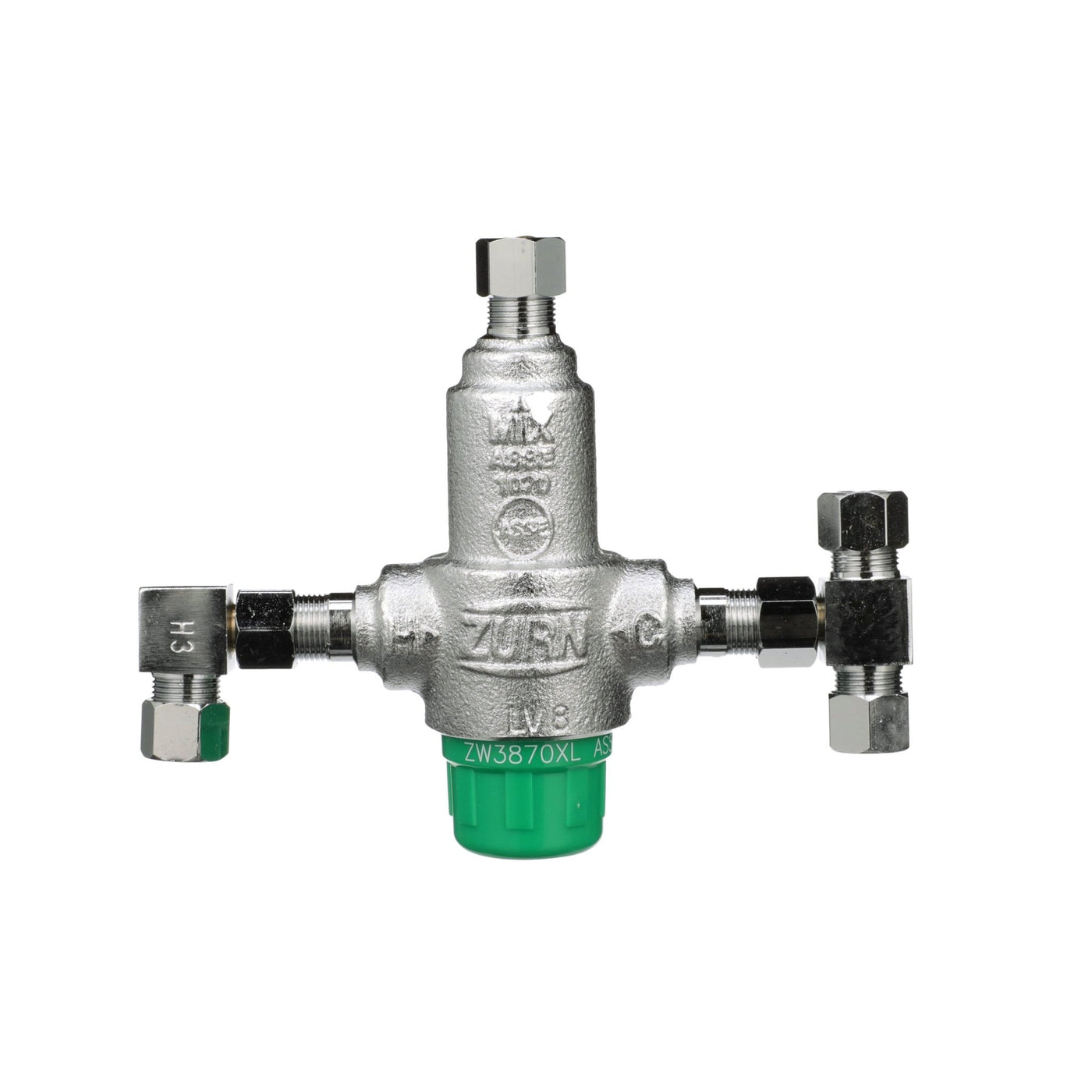 38-ZW3870XLT-4PZurn Wilkins 38-ZW3870XLT-4P 3/8" ZW3870XLT Aqua-Gard Thermostatic Mixing Valve with 4 Port Compression FittingsZurn Wilkins