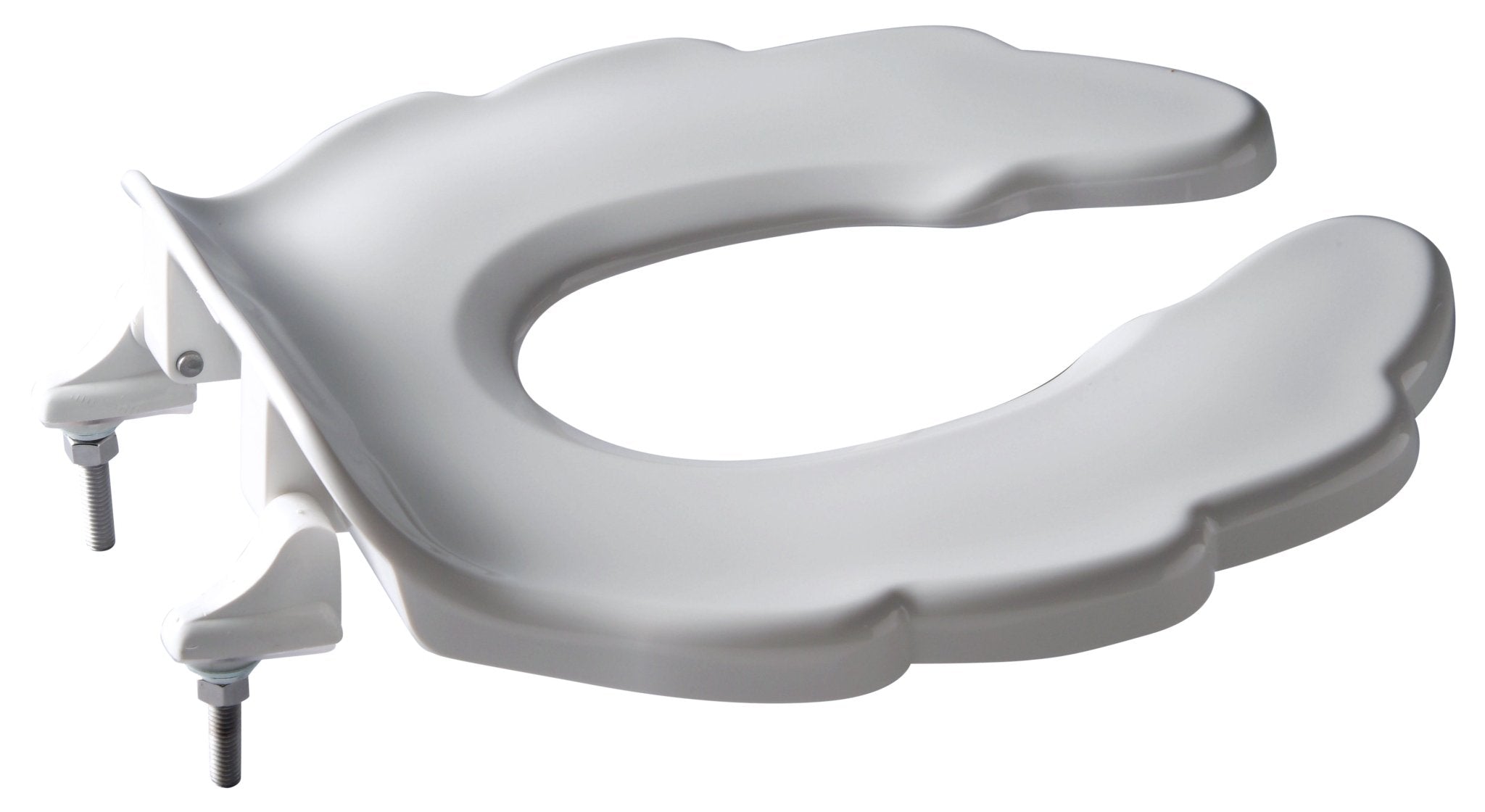 Z5959SS-JUVZurnSHIELD™ Open-Front Toilet Seat with Stainless Steel Hinge, Child-Sized, No Cover, WhiteZurn